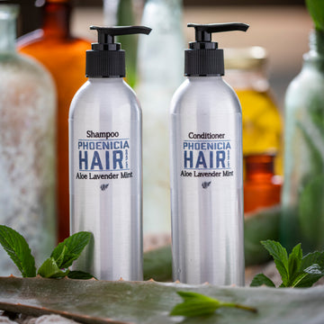 Aloe Lavender Mint Shampoo and Conditioner